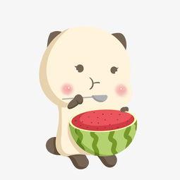 吃瓜小熊生日图片,一场甜蜜的生日派对